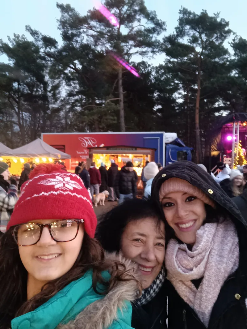 Julmarknad på Vallarna.